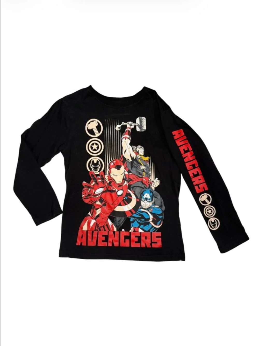 The Children's Place Boys Long Sleeve Graphic Shirts Size M(7/8)